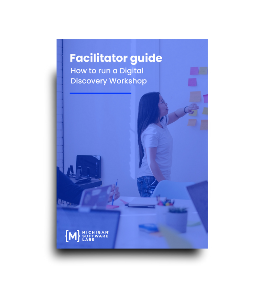 Thumbnail of a digital strategy workshop facilitator guide